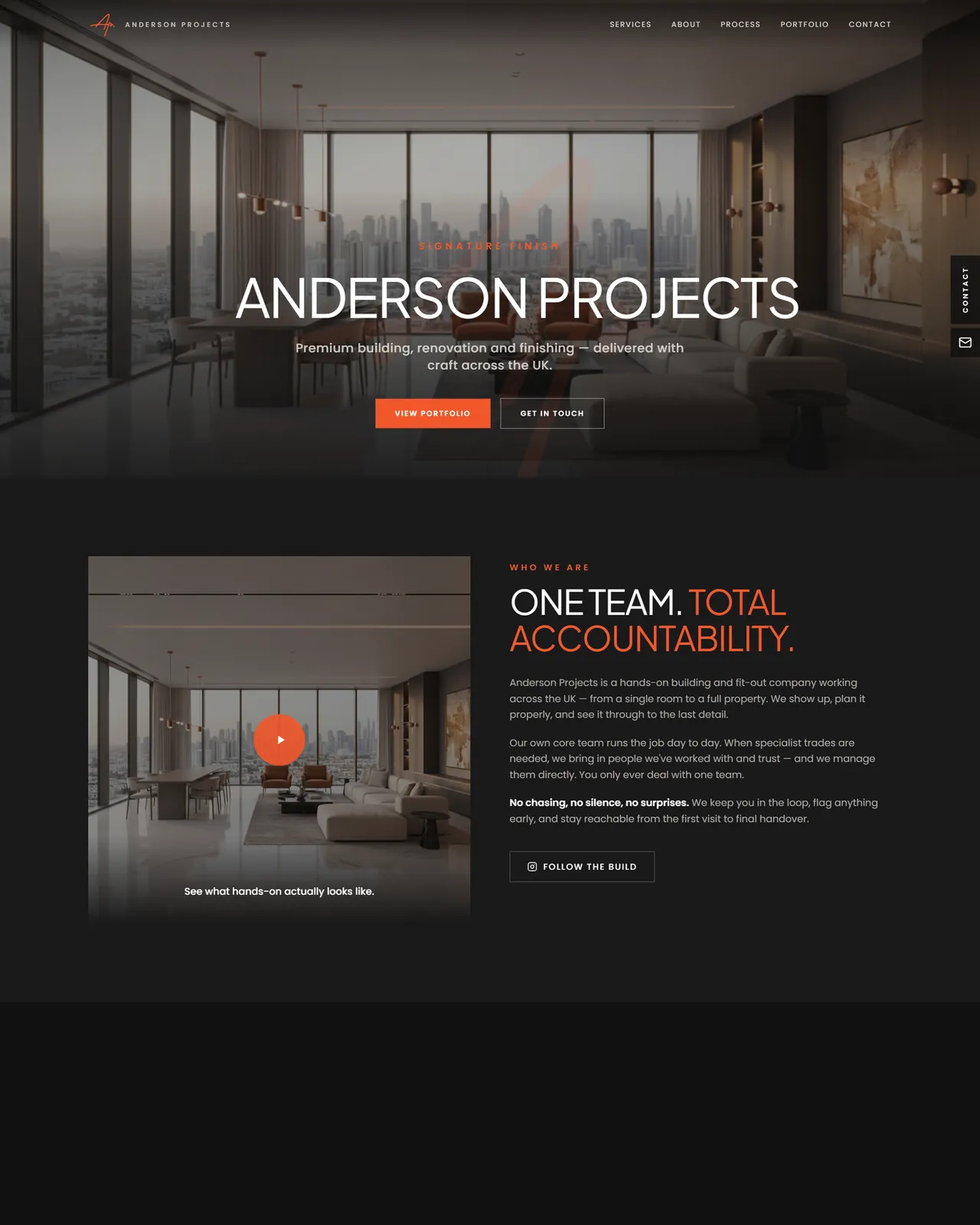 Anderson Projects — premium building, renovation and finishing
