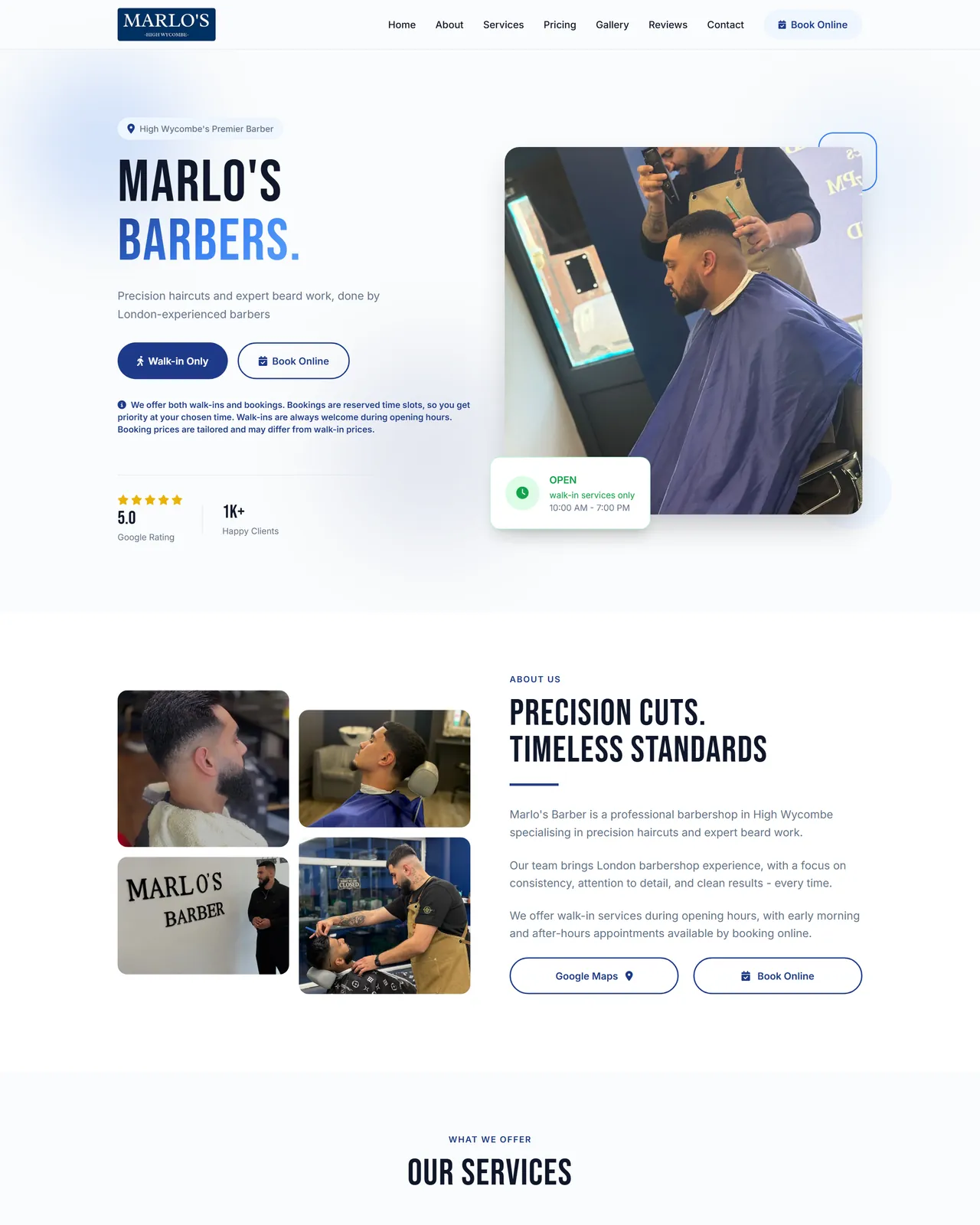 Marlo's Barbers High Wycombe